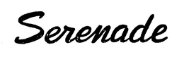 SERENADE - official mark drawing from the USPTO record