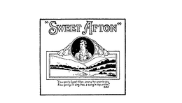 "SWEET AFTON" "FLOW GENTLY SWEET AFTON AMONG THY GREEN BROES FLOW GENTLY I'LL SING THE A SONG IN THY PRAISE". BURNS - official mark drawing from the USPTO record