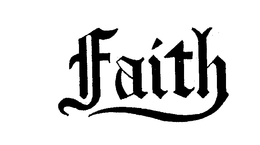 FAITH - official mark drawing from the USPTO record
