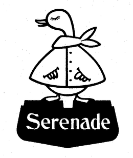 SERENADE - official mark drawing from the USPTO record