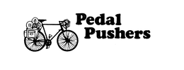PEDAL PUSHERS - official mark drawing from the USPTO record