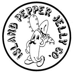 ISLAND PEPPER JELLY CO. - official mark drawing from the USPTO record