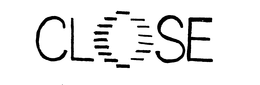 CLOSE - official mark drawing from the USPTO record