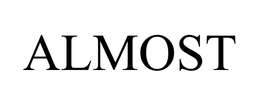 ALMOST - official mark drawing from the USPTO record