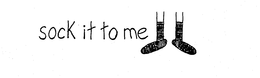 SOCK IT TO ME - official mark drawing from the USPTO record