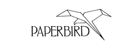 PAPERBIRD - official mark drawing from the USPTO record