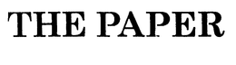 THE PAPER - official mark drawing from the USPTO record