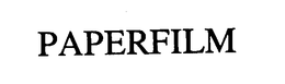 PAPERFILM - official mark drawing from the USPTO record