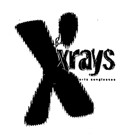 RAY BAN XRAYS SERIOUS SPORTS SUNGLASSES - official mark drawing from the USPTO record