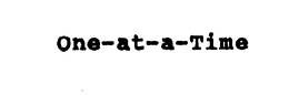 ONE-AT-A-TIME - official mark drawing from the USPTO record