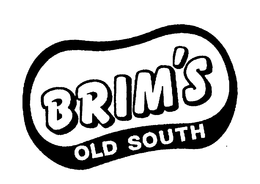 BRIM'S OLD SOUTH - official mark drawing from the USPTO record