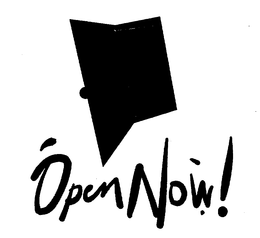 OPENNOW! - official mark drawing from the USPTO record
