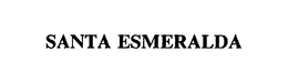 SANTA ESMERALDA - official mark drawing from the USPTO record