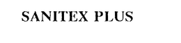 SANITEX PLUS - official mark drawing from the USPTO record