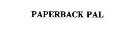 PAPERBACK PAL - official mark drawing from the USPTO record