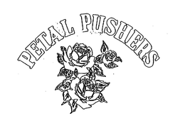 PETAL PUSHERS - official mark drawing from the USPTO record