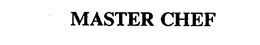 MASTER CHEF - official mark drawing from the USPTO record