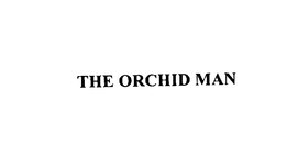 THE ORCHID MAN - official mark drawing from the USPTO record