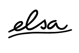 ELSA - official mark drawing from the USPTO record