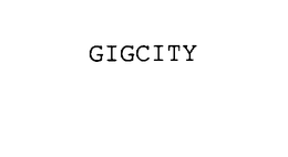 GIGCITY - official mark drawing from the USPTO record