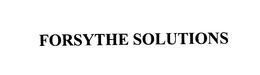 FORSYTHE SOLUTIONS - official mark drawing from the USPTO record