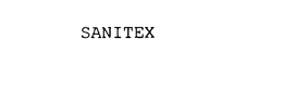 SANITEX - official mark drawing from the USPTO record