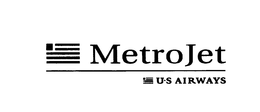 METROJET U S AIRWAYS - official mark drawing from the USPTO record