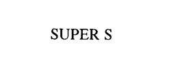SUPER S - official mark drawing from the USPTO record