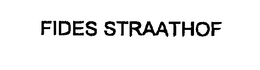 FIDES STRAATHOF - official mark drawing from the USPTO record