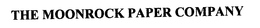 THE MOONROCK PAPER COMPANY - official mark drawing from the USPTO record