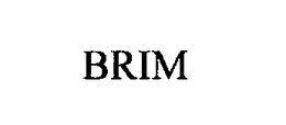 BRIM - official mark drawing from the USPTO record