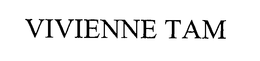 VIVIENNE TAM - official mark drawing from the USPTO record