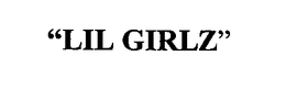 LIL GIRLZ - official mark drawing from the USPTO record