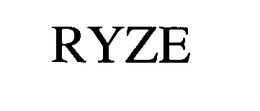 RYZE - official mark drawing from the USPTO record