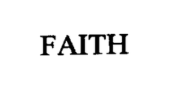 FAITH - official mark drawing from the USPTO record