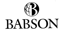 B BABSON - official mark drawing from the USPTO record