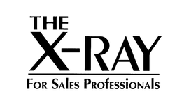 THE X-RAY FOR SALES PROFESSIONALS - official mark drawing from the USPTO record