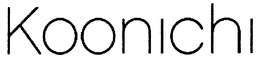 KOONICHI - official mark drawing from the USPTO record