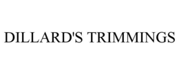 DILLARD'S TRIMMINGS - official mark drawing from the USPTO record