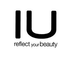 IU REFLECT YOUR BEAUTY - official mark drawing from the USPTO record