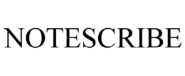 NOTESCRIBE - official mark drawing from the USPTO record