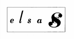 ELSA ES - official mark drawing from the USPTO record