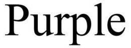PURPLE - official mark drawing from the USPTO record