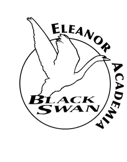ELEANOR ACADEMIA BLACK SWAN - official mark drawing from the USPTO record