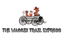 THE WAGGIN TRAIL EXPRESS - official mark drawing from the USPTO record