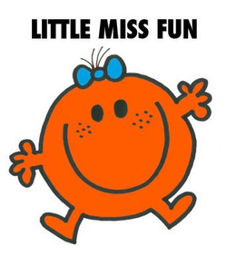 LITTLE MISS FUN - official mark drawing from the USPTO record