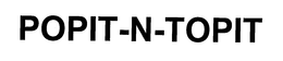 POPIT-N-TOPIT - official mark drawing from the USPTO record