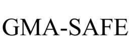 GMA-SAFE - official mark drawing from the USPTO record