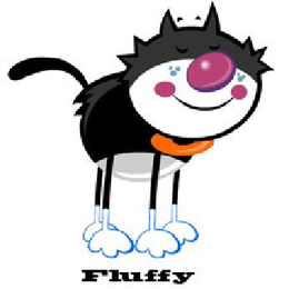 FLUFFY - official mark drawing from the USPTO record