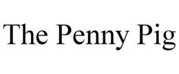 THE PENNY PIG - official mark drawing from the USPTO record